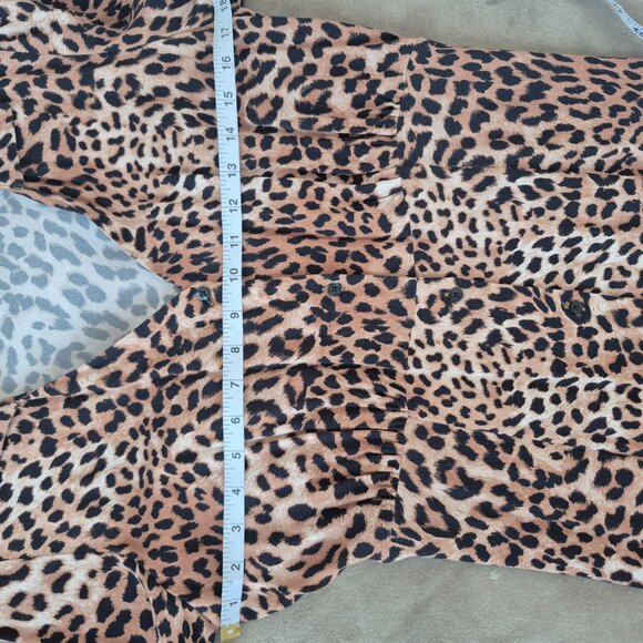 Hugo Boss leopard print button-up dress - Picture 6 of 8